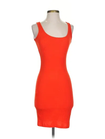 Pre-owned French Connection Cocktail Dress In Orange
