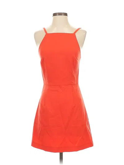Pre-owned French Connection Cocktail Dress In Orange