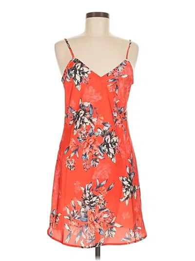 Pre-owned French Connection Cocktail Dress In Orange