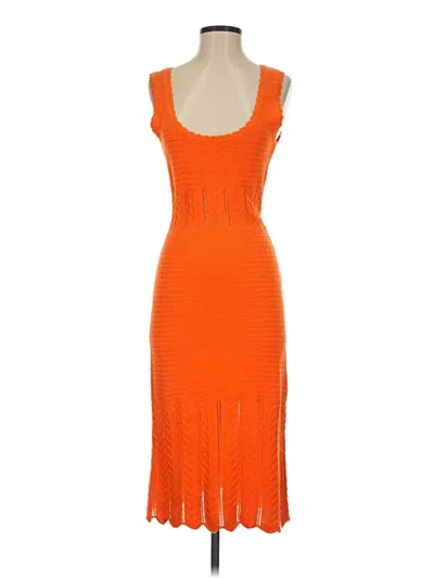 Pre-owned French Connection Cocktail Dress In Orange