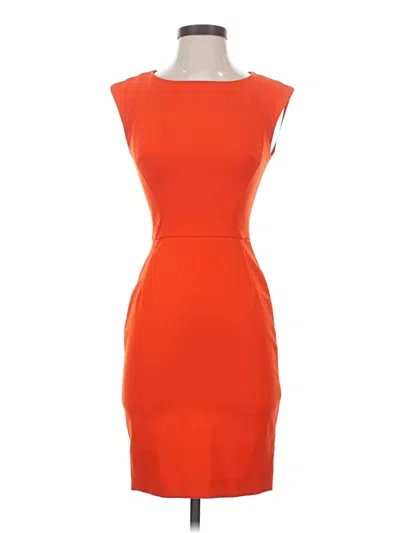 Pre-owned French Connection Cocktail Dress In Orange