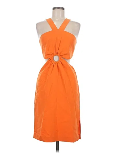 Pre-owned French Connection Cocktail Dress In Orange