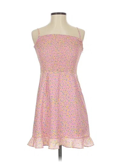 French Connection Cocktail Dress In Pink