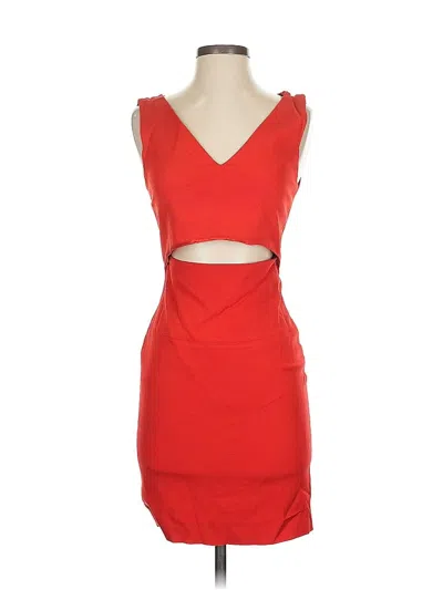 Pre-owned French Connection Cocktail Dress In Red