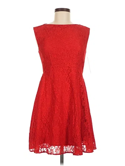 Pre-owned French Connection Cocktail Dress In Red