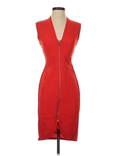 Pre-owned French Connection Cocktail Dress In Red