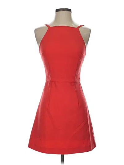 Pre-owned French Connection Cocktail Dress In Red