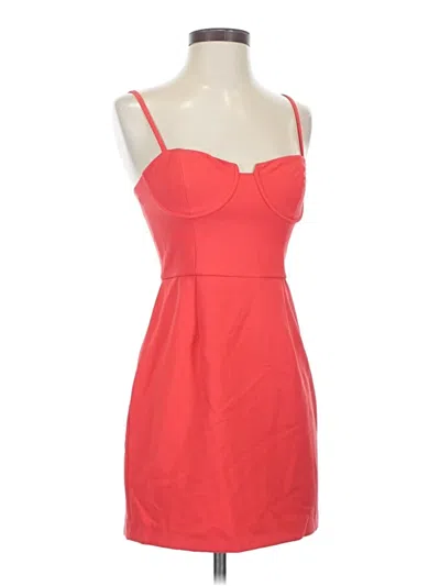French Connection Cocktail Dress In Red