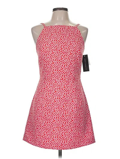 French Connection Cocktail Dress In Red