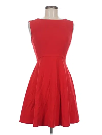 Pre-owned French Connection Cocktail Dress In Red