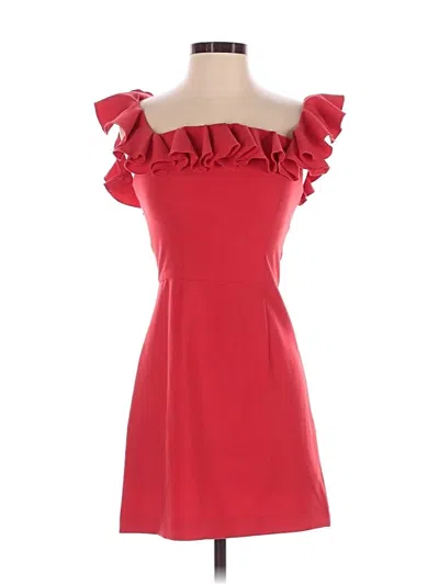 Pre-owned French Connection Cocktail Dress In Red