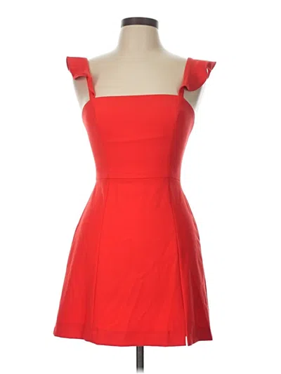 Pre-owned French Connection Cocktail Dress In Red