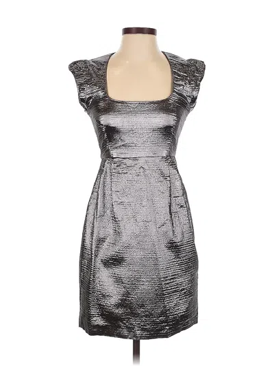 Pre-owned French Connection Cocktail Dress In Silver