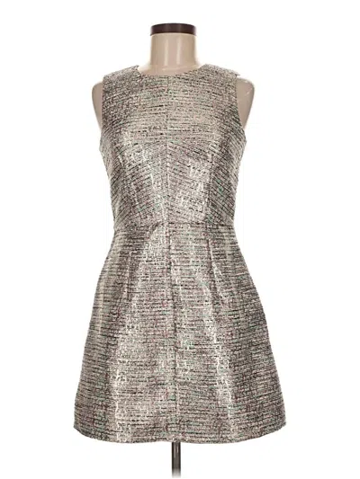 Pre-owned French Connection Cocktail Dress In Silver