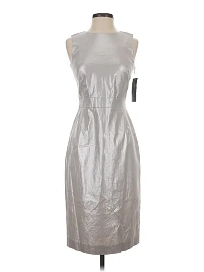 Pre-owned French Connection Cocktail Dress In Silver