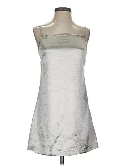 Pre-owned French Connection Cocktail Dress In Silver