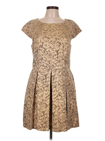 Pre-owned French Connection Cocktail Dress In Tan