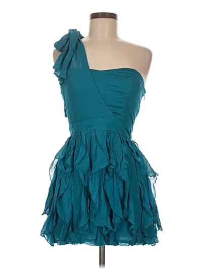 Pre-owned French Connection Cocktail Dress In Teal