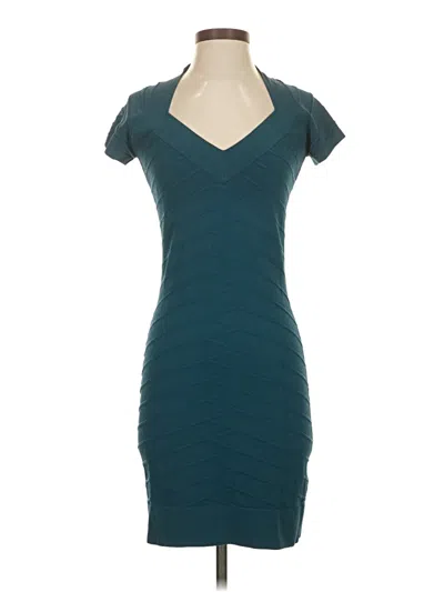 Pre-owned French Connection Cocktail Dress In Teal