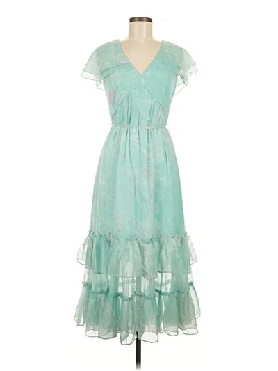 Pre-owned French Connection Cocktail Dress In Teal