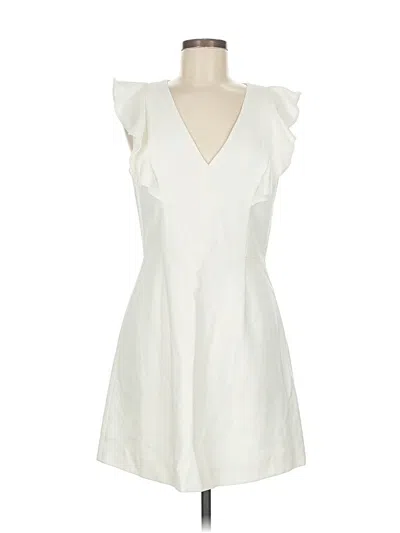 Pre-owned French Connection Cocktail Dress In White
