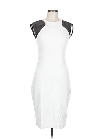 Pre-owned French Connection Cocktail Dress In White