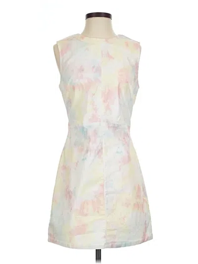 Pre-owned French Connection Cocktail Dress In White