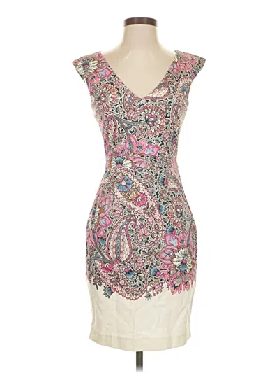 Pre-owned French Connection Cocktail Dress In White