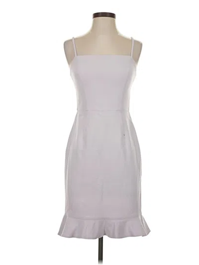 Pre-owned French Connection Cocktail Dress In White