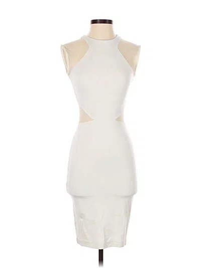Pre-owned French Connection Cocktail Dress In White