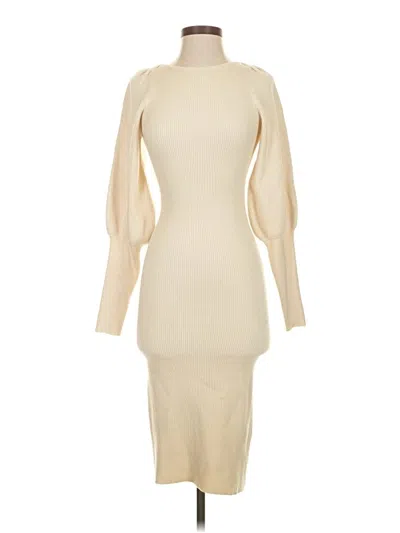 Pre-owned French Connection Cocktail Dress In White