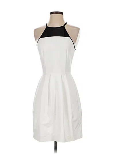 Pre-owned French Connection Cocktail Dress In White