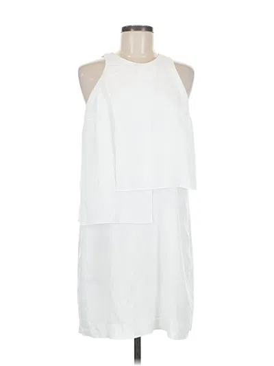 Pre-owned French Connection Cocktail Dress In White
