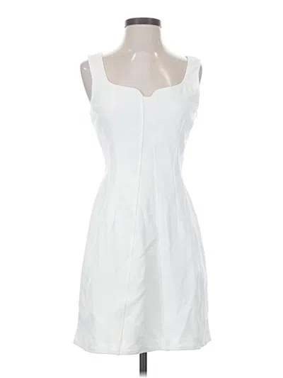Pre-owned French Connection Cocktail Dress In White