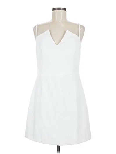 Pre-owned French Connection Cocktail Dress In White