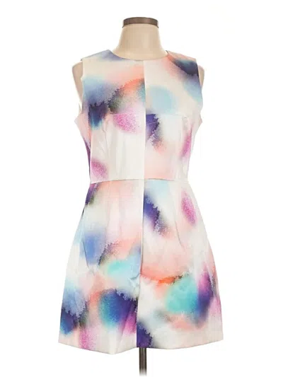 Pre-owned French Connection Cocktail Dress In White