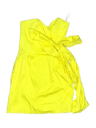 Pre-owned French Connection Cocktail Dress In Yellow