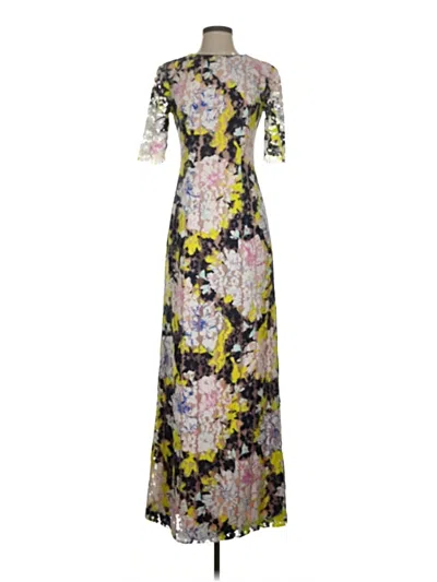 Pre-owned French Connection Cocktail Dress In Yellow