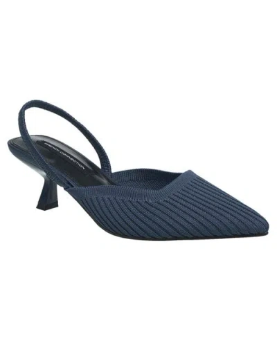 French Connection Coco Slingback Kitten Heel In Blue