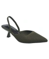 French Connection Coco Slingback Kitten Heel In Gray