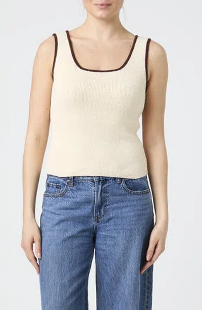 French Connection Contrast Trim Sweater Tank