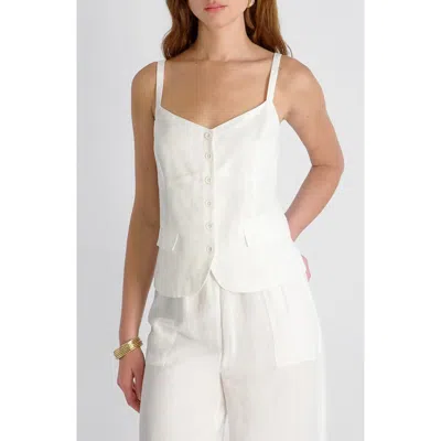 French Connection Cooper Tailored Camisole In White