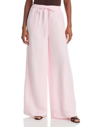 French Connection Cooper Wide Leg Pants In Neutral