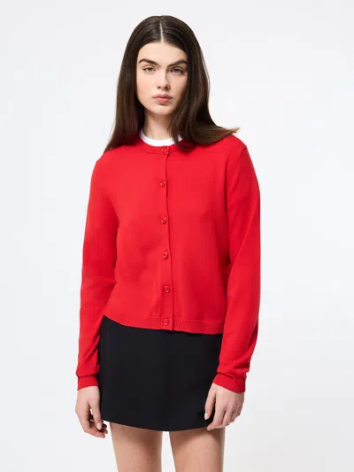 FRENCH CONNECTION COSYSOFT FITTED CARDIGAN FRENCH CONNECTION KNITWEAR,78XFM6005