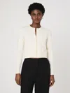 French Connection Cosysoft Slim Cardigan  Knitwear In Cream
