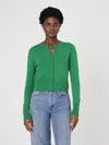 French Connection Cosysoft Slim Cardigan  Knitwear In Green