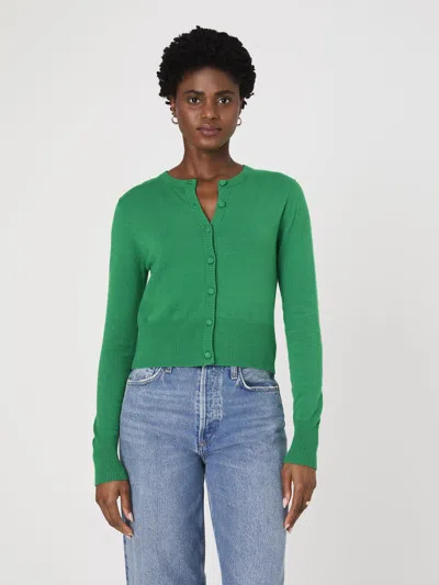 French Connection Cosysoft Slim Cardigan  Knitwear In Green