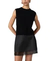 French Connection Cosysoft Sweater Vest In Black