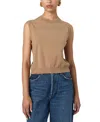 French Connection Cosysoft Sweater Vest In Brown