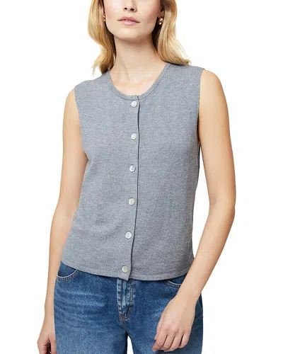 French Connection Cosysoft Sweater Vest In Grey